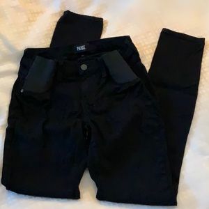 PAIGE side panel maternity jeans